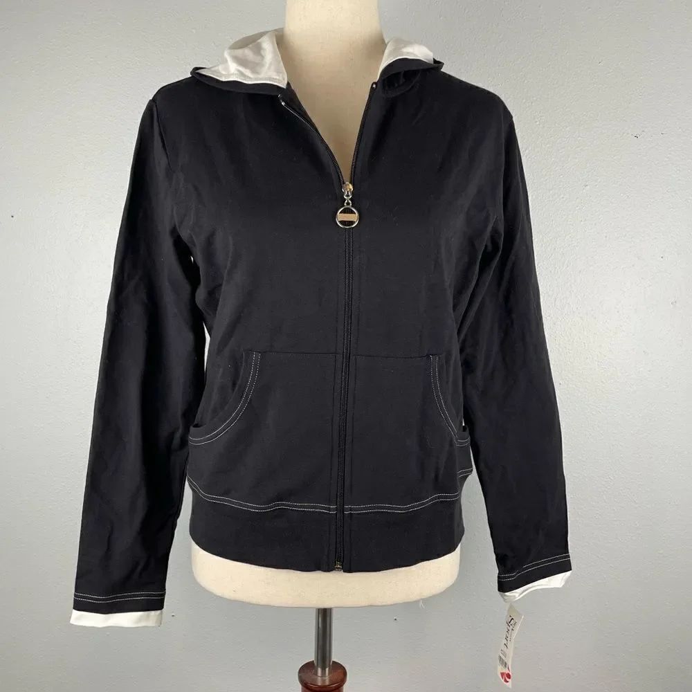 NWT Style & Co Sport Full Zip Hoodie Jacket Size S